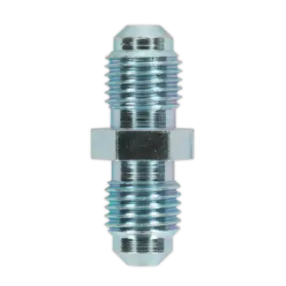 Brake Tube Connector Male to Male 3/8"UNF x 24tpi - Pack of 10 [BN3824MC]