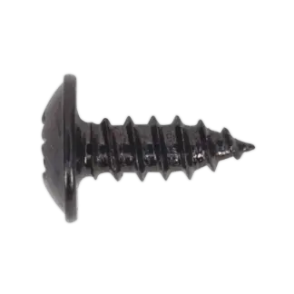 Self-Tapping Pozi Flanged Head Screw 3.5 x 10mm, Black - Pack of 100 [BST3510]
