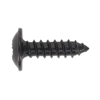 Self-Tapping Pozi Flanged Head Screw 3.5 x 13mm, Black - Pack of 100 [BST3513]