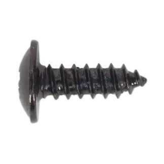 Self-Tapping Pozi Flanged Head Screw 4.2 x 13mm, Black - Pack of 100 [BST4213]