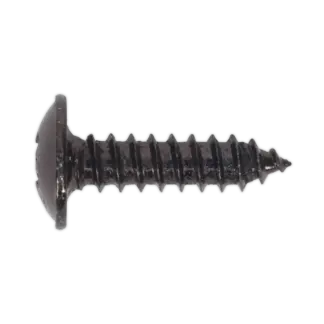 Self-Tapping Pozi Flanged Head Screw 4.2 x 16mm, Black - Pack of 100 [BST4216]