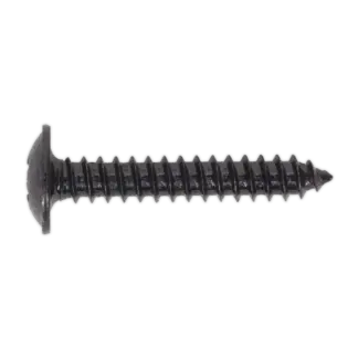 Self-Tapping Pozi Flanged Head Screw 4.2 x 25mm, Black - Pack of 100 [BST4225]