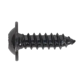 Self-Tapping Pozi Flanged Head Screw 4.8 x 16mm, Black - Pack of 100 [BST4816]
