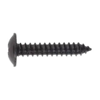 Self-Tapping Pozi Flanged Head Screw 4.8 x 25mm, Black - Pack of 100 [BST4825]