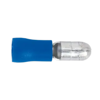 Male Bullet Terminal 5mm, Blue - Pack of 100 [BT11]