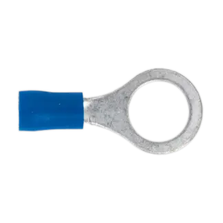 Easy-Entry Ring Terminal 10.5mm (3/8"), Blue - Pack of 100 [BT23]
