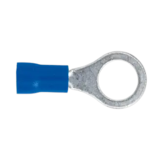 Easy-Entry Ring Terminal 8.4mm (5/16"), Blue - Pack of 100 [BT27]