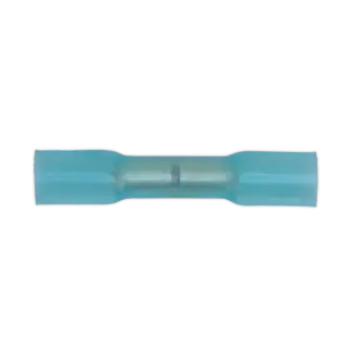 Heat Shrink Butt Connector Terminal 5.8mm, Blue - Pack of 50 [BTSB50]
