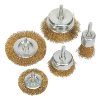 Crimped Wire Brush Set 5pc [BWBS05]