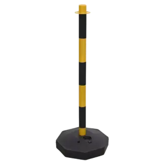 Post with Base - Black/Yellow [BYPB01]