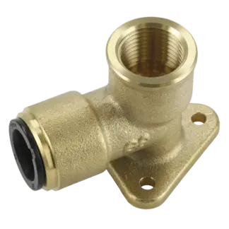 John Guest® Brass Wingback Elbow 15mm x 1/2"BSP [CAS15BWE]