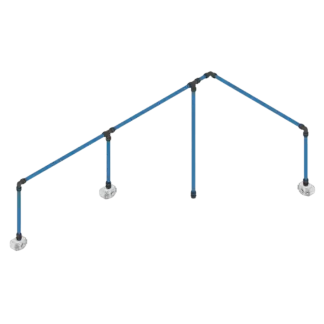 John Guest® 18m 3-Drop Air Supply System Kit [CASKIT3]