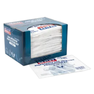 5-in-1 Disposable Car Interior Protection Kit - Display Box of 50 [CCSET550]