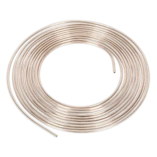 Brake Pipe Seamless Tube Cupro-Nickel 22 Gauge 3/16" x 25ft - BS EN 12449 CW024A [CNP316]