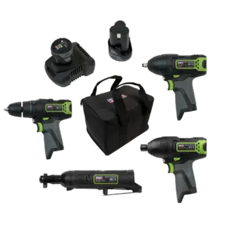 4 x SV10.8 Series Cordless Power Tool Kit 10.8V - 2 Batteries [CP108VCOMBO2]
