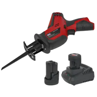 SV12 Series Cordless Reciprocating Saw Kit 12V 2Ah - 2 Batteries [CP1208KIT]