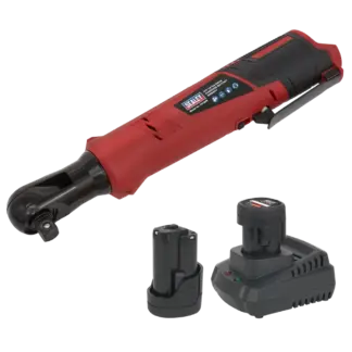SV12 Series 1/2"Sq Drive Cordless Ratchet Wrench Kit 12V 2Ah - 2 Batteries [CP1209KIT]