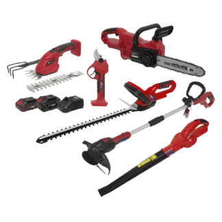 6 x SV20 Series Cordless Garden Power Tool Kit 20V - 2 Batteries [CP20VCOMBO15]