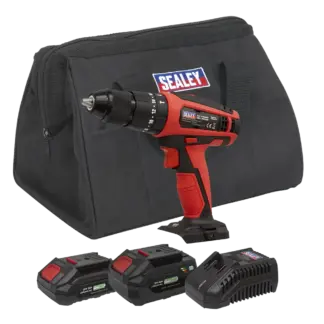 SV20 Series 13mm Cordless Combi Drill Kit 20V - 2 Batteries [CP20VDDKIT]