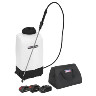 SV20 Series 15L Cordless Garden Backpack Sprayer 20V - 2 Batteries [CP20VGBSKIT]