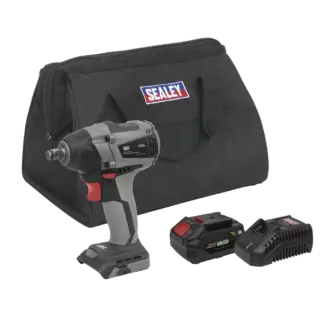 Premier SV20 Series 1/2"Sq Drive Brushless Cordless Impact Wrench Kit 20V 4Ah [CP20VIWXKIT1]