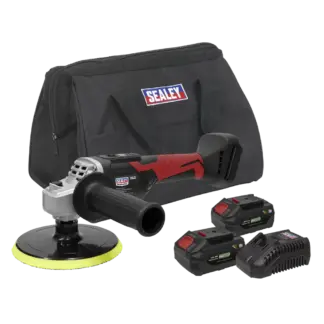 Premier SV20 Series 150mm Cordless Rotary Polisher 20V 4Ah - 2 Batteries [CP20VRPKIT2]