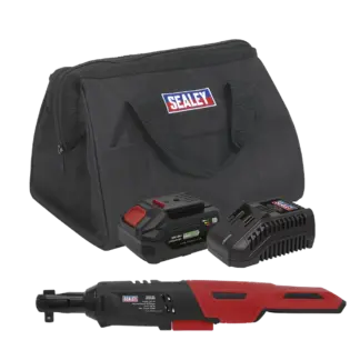 SV20 Series 3/8"Sq Drive Cordless Ratchet Wrench Kit 60Nm 20V 4Ah [CP20VRWKIT1]