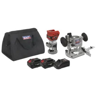 SV20 Series Cordless Trimming Router Kit 20V 4Ah - 2 Batteries [CP20VTRKIT]