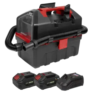 SV20 Series 10L Cordless Wet & Dry Vacuum Kit 20V 4Ah - 2 Batteries [CP20VWDVKIT]