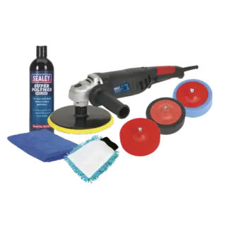 180mm Pro Electric Polisher Kit 1100W/230V [CPK03]