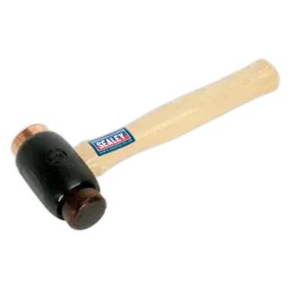 Premier Copper/Rawhide Faced Hammer with Hickory Shaft 3.5lb [CRF35]
