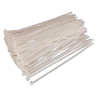 Cable Tie 200 x 4.8mm, White - Pack of 100 [CT20048P100W]