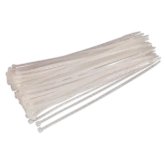 Cable Tie 300 x 4.8mm, White - Pack of 100 [CT30048P100W]