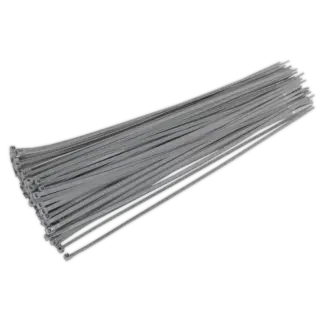Cable Tie 380 x 4.4mm, Silver - Pack of 100 [CT38048P100S]