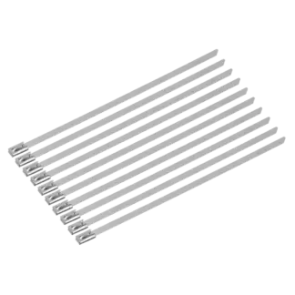 Stainless Steel Cable Tie 150mm x 4.6mm - Pack of 100 [CTSS150]