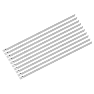 Stainless Steel Cable Tie 300mm x 7.9mm - Pack of 100 [CTSS379]