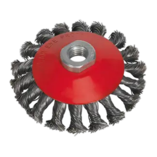 100mm Conical Wire Brush M10 x 1.5mm [CWB100]