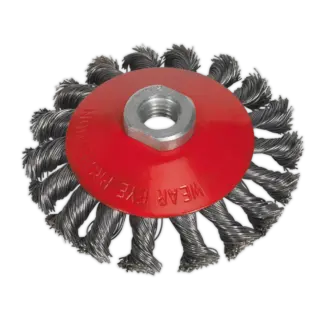 100mm Conical Wire Brush M14 x 2mm [CWB101]