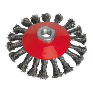 115mm Conical Wire Brush M14 x 2mm [CWB115]