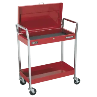 Superline PRO® Heavy-Duty Trolley with Lockable Top 2-Level [CX104]
