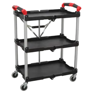 Folding Workshop Trolley 3-Level [CX314]