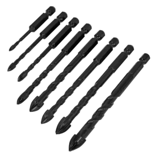 Tile & Glass Drill Bit Set 8pc [DBGC1]