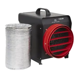 Industrial Fan Heater with Ducting 10kW/400V [DEH10001]