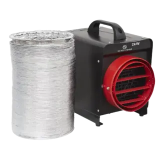Industrial Fan Heater with Ducting 2kW/230V [DEH2001]