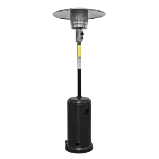 Dellonda Outdoor Garden Gas Patio Heater 13kW Commercial & Domestic Use, Black [DG1]