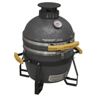 Dellonda Deluxe 16"(40cm) Ceramic Kamado Style BBQ [DG158]