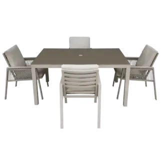 Dellonda Fusion Outdoor Dining Set 5pc [DG275]