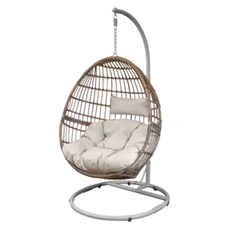 Dellonda Single Swinging Egg Chair with Cushion [DG60]