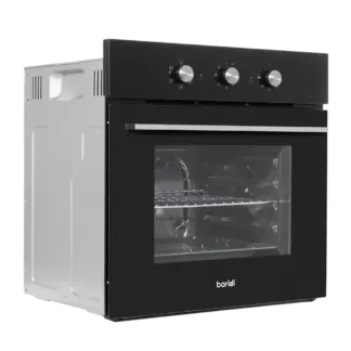 Baridi Built-In 5-Function Fan Assisted Oven with Timer 60cm, 55L Capacity - Black [DH110]