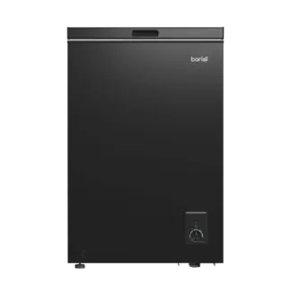 Baridi Freestanding Chest Freezer 99L Capacity - Black [DH153]